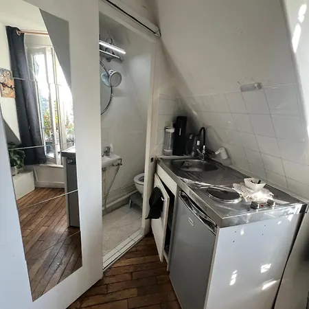 Apartment Petite Attique - Avec Vue Sur La Tour Eiffel *