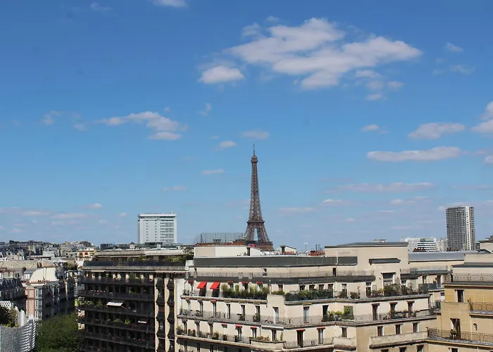 Petite Attique - Avec Vue Sur La Tour Eiffel